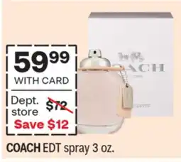 CVS COACH EDT spray offer