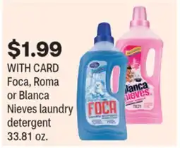 CVS Foca, Roma or Blanca Nieves laundry detergent offer