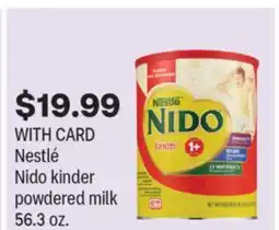 CVS Nestlé Nido kinder powdered milk offer