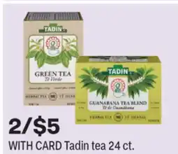 CVS Tadin tea offer