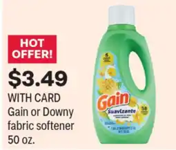 CVS Gain or Downy fabric softener offer