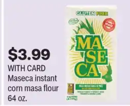 CVS Maseca instant corn masa flour offer