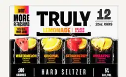 Target Truly & 12-pk. hard seltzers offer