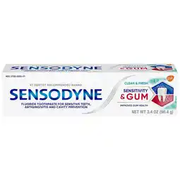 Walgreens Sensitivity & Gum Toothpaste Clean & Fresh Mint offer
