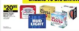 Dollar General Budweiser , Bud Light , Coors , CoorsLight or MillerLite offer