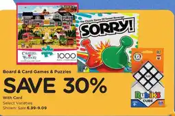 Kroger Board & Card Games & Puzzles offer