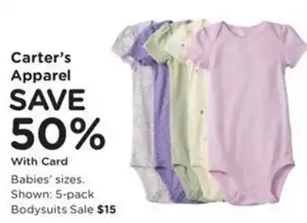 Kroger Carter's Apparel offer