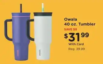 Kroger Owala tumbler offer