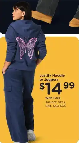 Kroger Justify Hoodie or Joggers offer