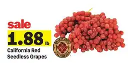 Meijer California Red Seedless Grapes offer
