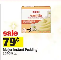 Meijer Meijer Instant Pudding offer