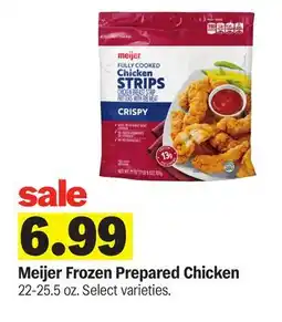 Meijer Meijer Frozen Prepared Chicken offer