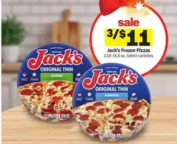 Meijer Jack's Frozen Pizzas offer