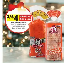 Meijer Aunt Millie's Breads offer