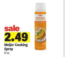Meijer Meijer Cooking Spray offer