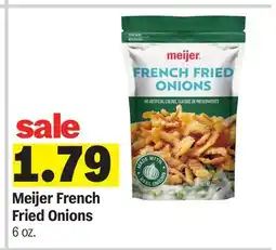 Meijer Meijer French Fried Onions offer
