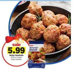 Meijer Meijer Meatballs offer