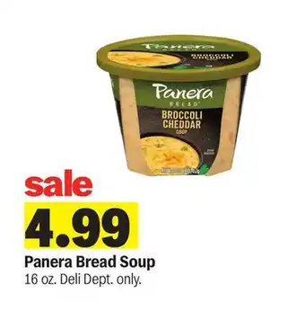 Meijer Panera Bread Soup offer