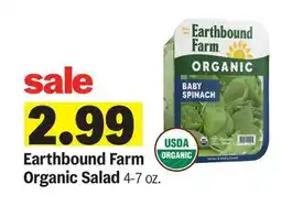 Meijer Earthbound Farm Organic Salad offer