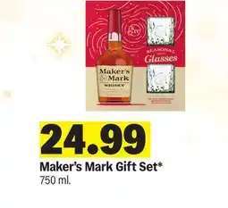 Meijer Maker's Mark Gift Set offer