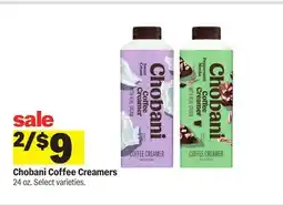 Meijer Chobani Coffee Creamers offer