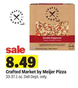 Meijer Crafted Market by Meijer Pizza offer