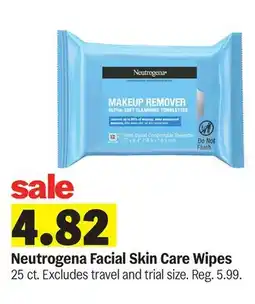 Meijer Neutrogena Facial Skin Care Wipes offer