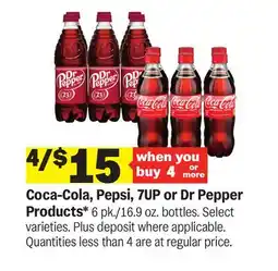 Meijer Coca-Cola, Pepsi, 7UP or Dr Pepper Products offer