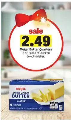 Meijer Meijer Butter Quarters offer