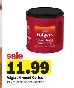 Meijer Folgers Ground Coffee offer