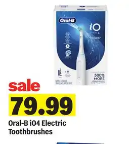 Meijer Oral-B iO4 Electric Toothbrushes offer