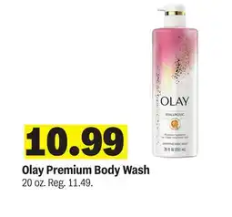 Meijer Olay Premium Body Wash offer