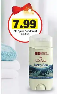 Meijer Old Spice Deodorant offer
