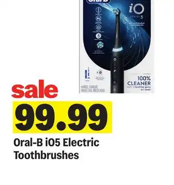 Meijer Oral-B iO5 Electric Toothbrushes offer
