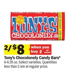 Meijer Tony's Chocolonely Candy Bars offer