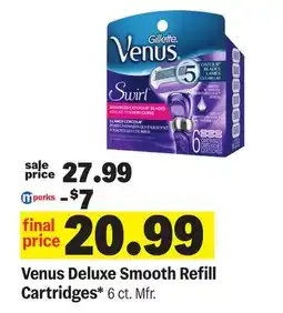 Meijer Venus Deluxe Smooth Refill Cartridges offer