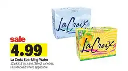 Meijer La Croix Sparkling Water offer