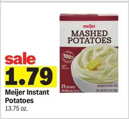 Meijer Meijer Instant Potatoes offer