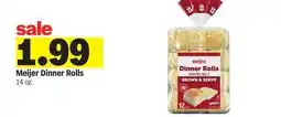 Meijer Meijer Dinner Rolls offer