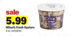 Meijer Hilton's Fresh Oysters offer
