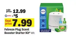 Meijer Febreze Plug Scent Booster Starter Kit offer