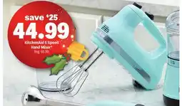 Meijer KitchenAid 5 Speed Hand Mixer offer