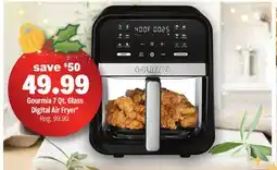 Meijer Gourmia 7 Qt. Glass Digital Air Fryer offer