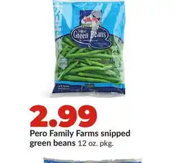 Hy-Vee Pero Family Farms snipped green beans offer