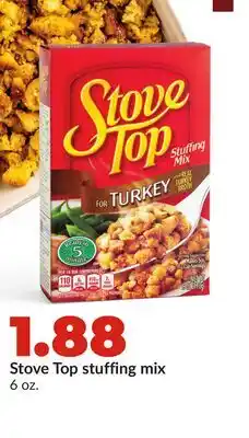 Hy-Vee Stove Top stuffing mix offer