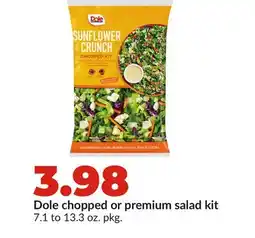 Hy-Vee Dole chopped or premium salad kit offer