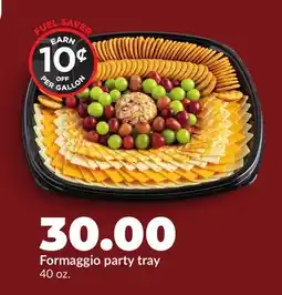 Hy-Vee Formaggio party tray offer