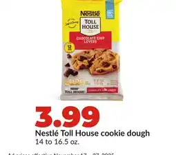 Hy-Vee Nestlé Toll House cookie dough offer