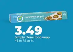 Hy-Vee Simply Done food wrap offer