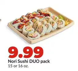 Hy-Vee Nori Sushi DUO pack offer